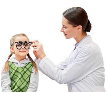 Проверка зрения у детей 
