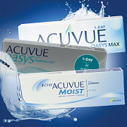 Скидки на контактные линзы ACUVUE