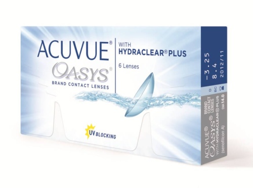 Acuvue Oasys with HYDRACLEAR 6 фото 2 Acuvue Oasys with HYDRACLEAR 6 фото 2